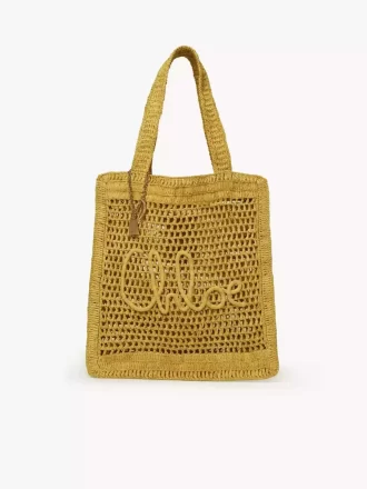 Sac cabas Summer Banana en raphia