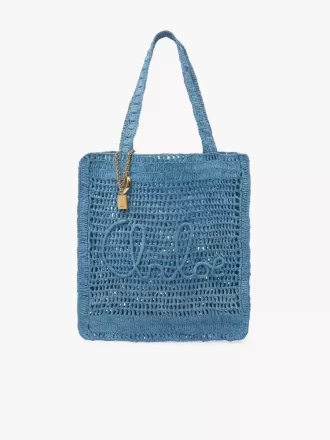 Sac cabas Summer Banana en raphia