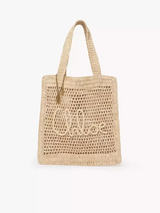 Sac cabas Summer Banana en raphia Sac cabas Summer Banana en raphia