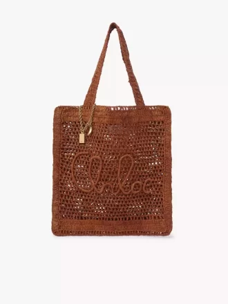 Sac cabas Summer Banana en raphia