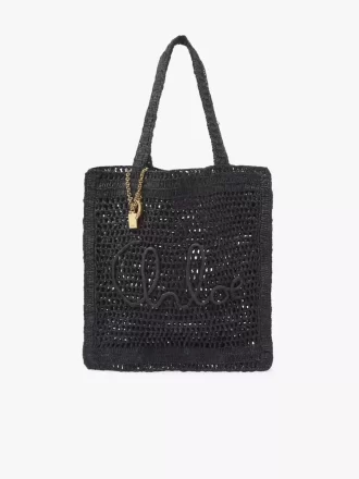 Sac cabas Summer Banana en raphia