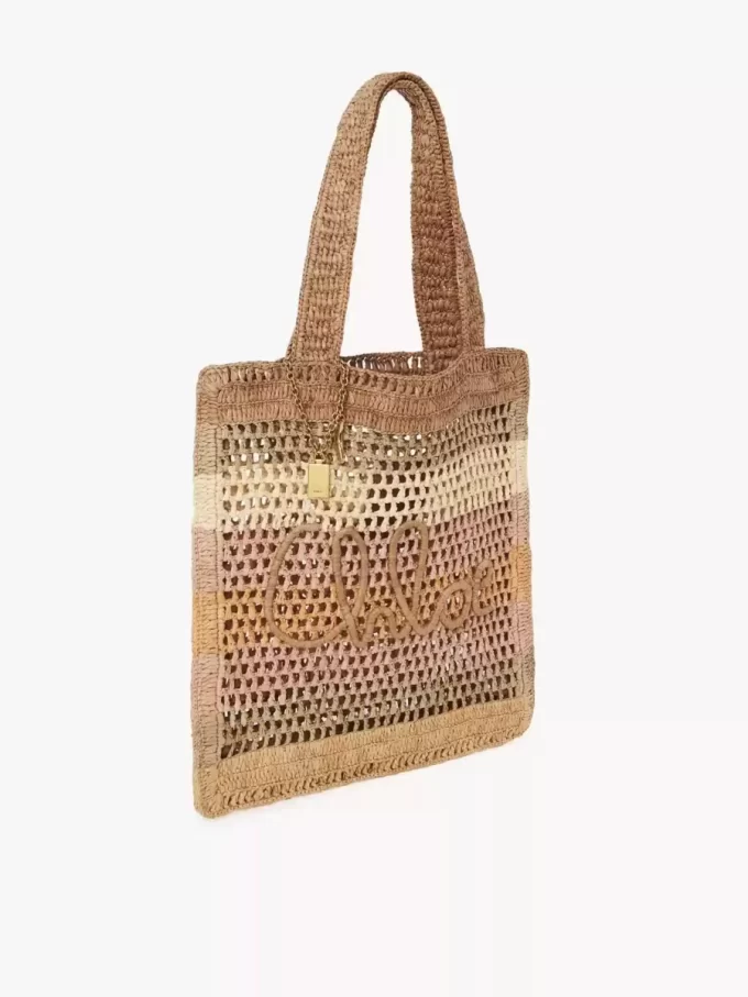 Sac cabas Summer Banana en raphia Sac cabas Summer Banana en raphia