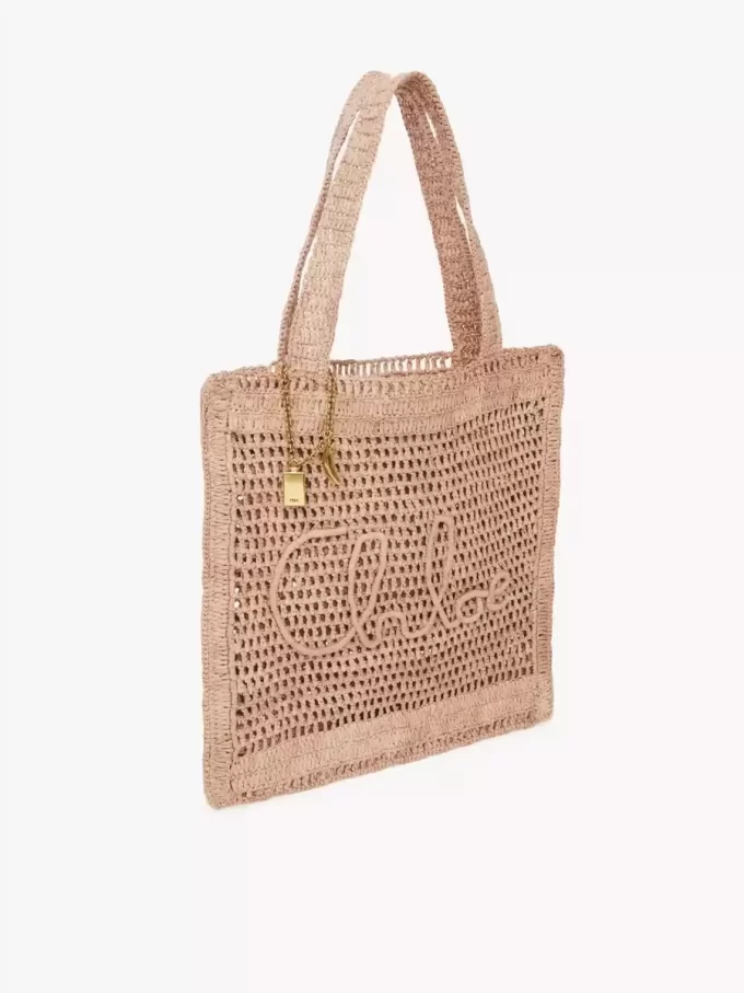 Sac cabas Summer Banana en raphia Sac cabas Summer Banana en raphia