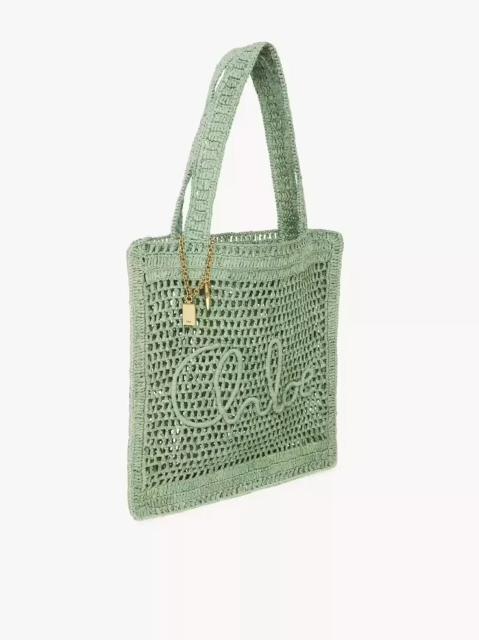 Sac cabas Summer Banana en raphia