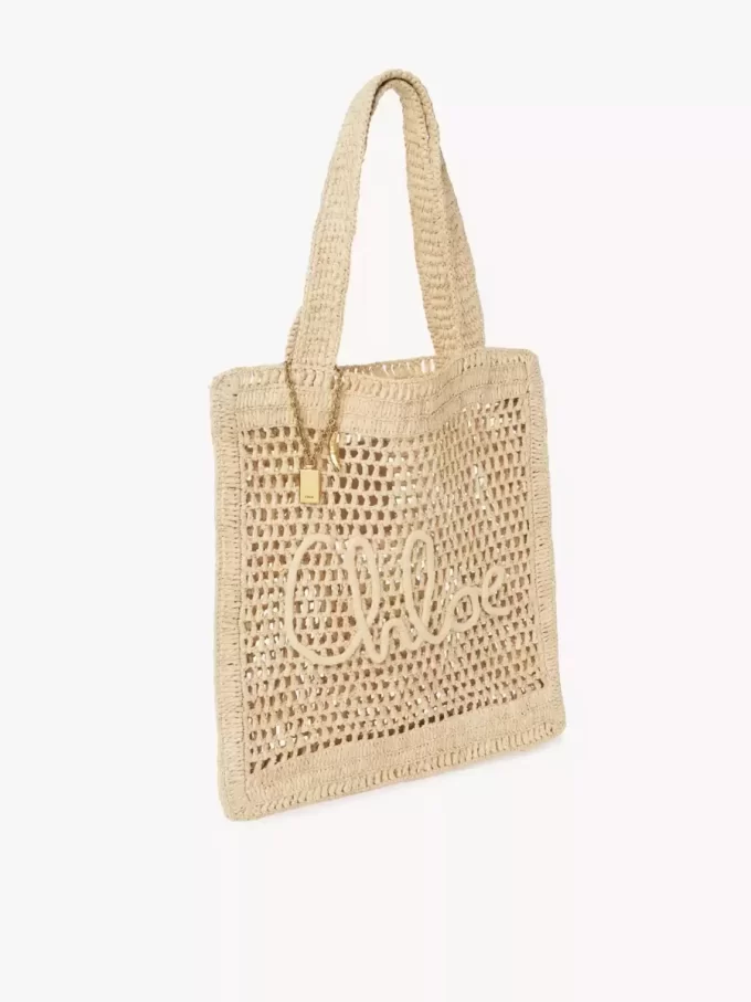 Sac cabas Summer Banana en raphia Sac cabas Summer Banana en raphia