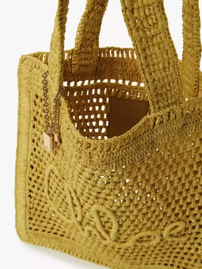 Sac cabas Summer Banana en raphia