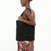 Sac cabas Summer Banana en raphia