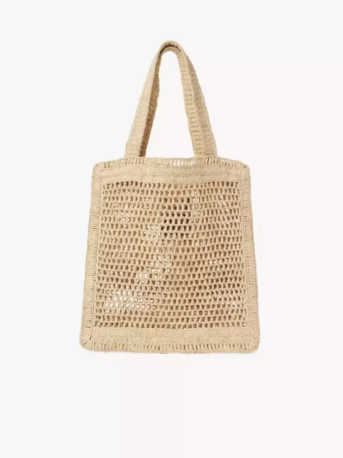 Sac cabas Summer Banana en raphia Sac cabas Summer Banana en raphia