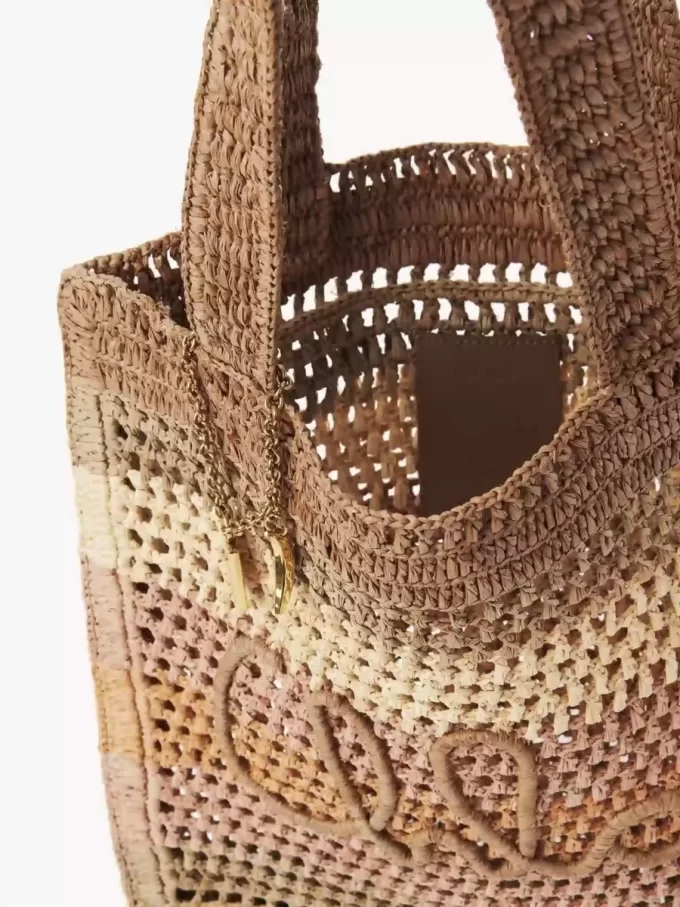 Sac cabas Summer Banana en raphia Sac cabas Summer Banana en raphia