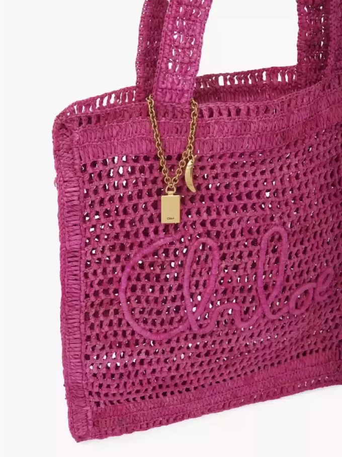 Sac cabas Summer Banana en raphia Sac cabas Summer Banana en raphia