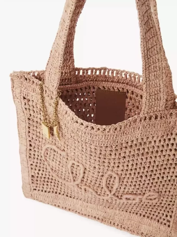 Sac cabas Summer Banana en raphia Sac cabas Summer Banana en raphia