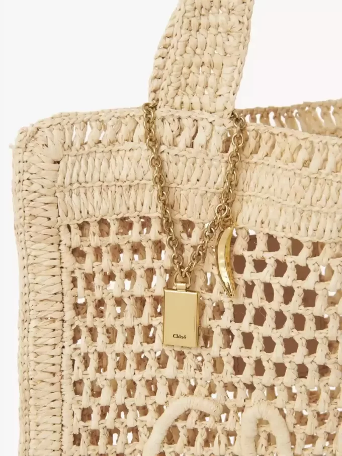 Sac cabas Summer Banana en raphia Sac cabas Summer Banana en raphia
