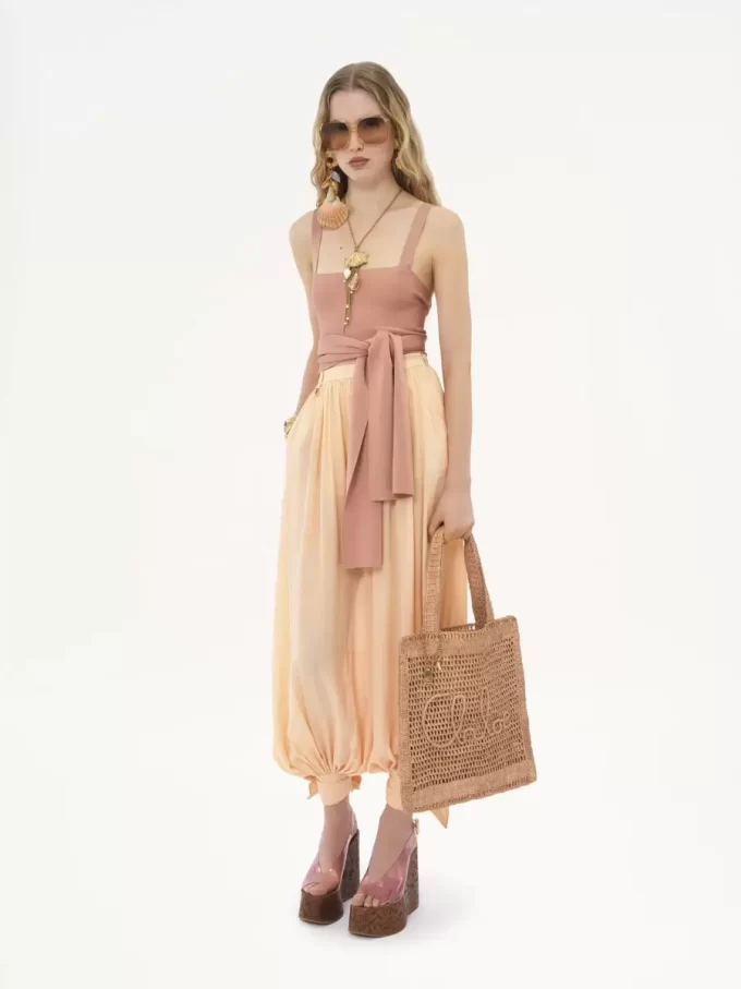 Sac cabas Summer Banana en raphia Sac cabas Summer Banana en raphia