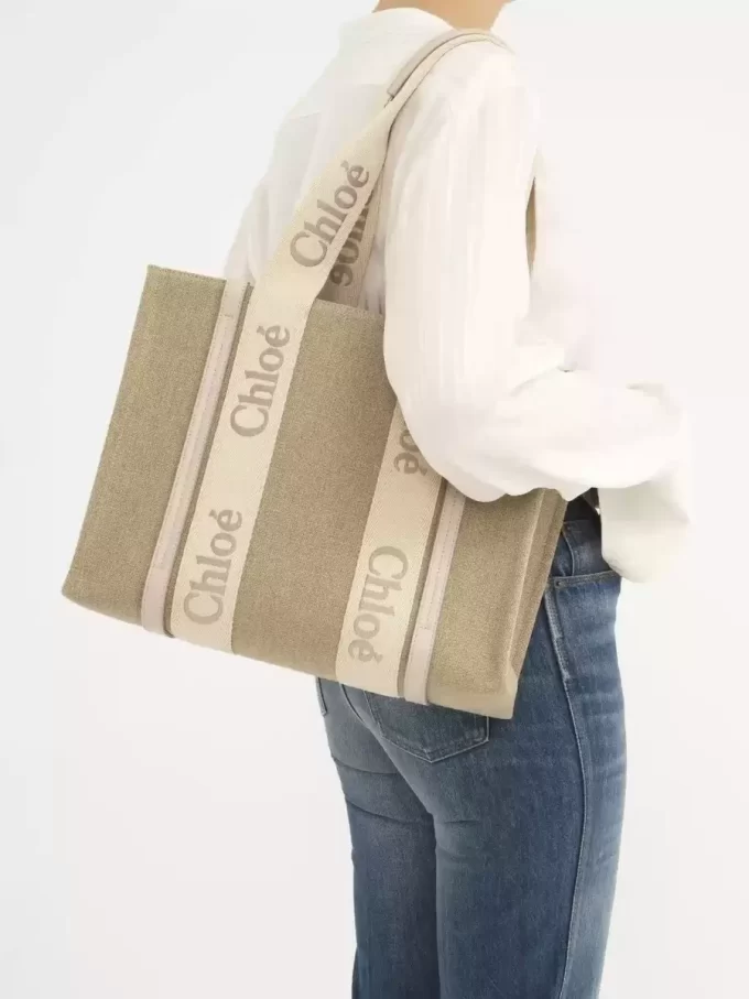 Sac cabas Woody en lin