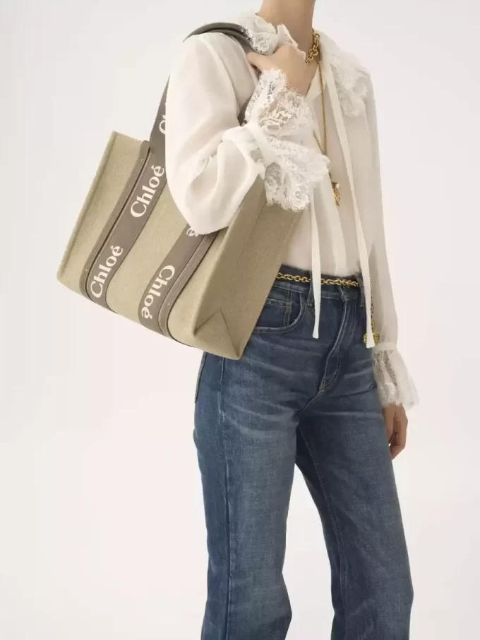 Sac cabas Woody en lin