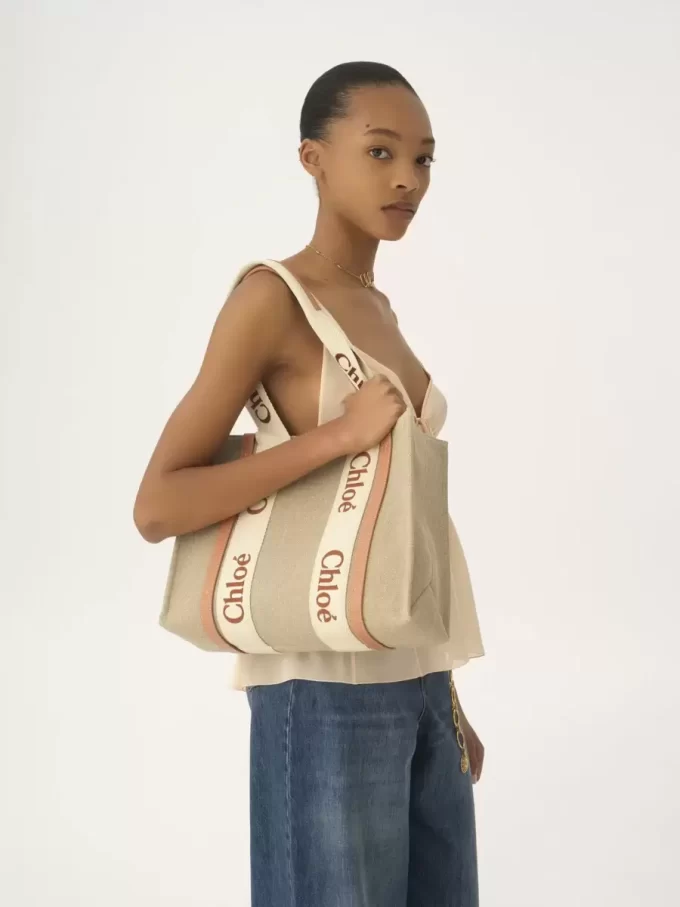 Sac cabas Woody en lin