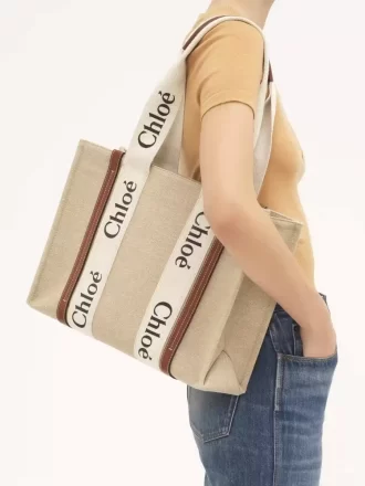 Sac cabas Woody en lin