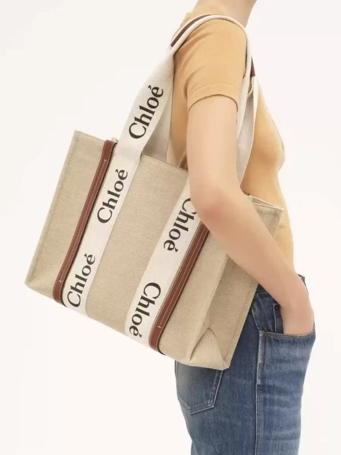Sac cabas Woody en lin