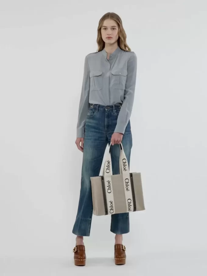 Sac cabas Woody en lin