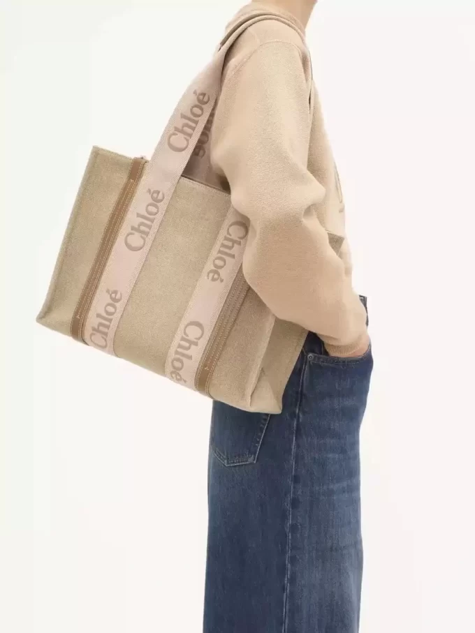 Sac cabas Woody en lin