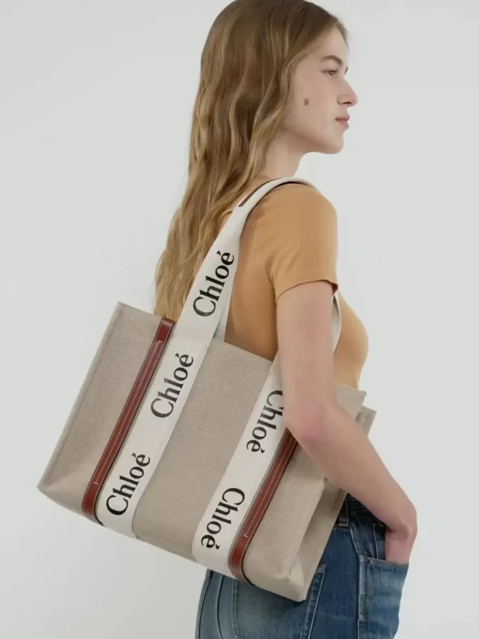 Sac cabas Woody en lin