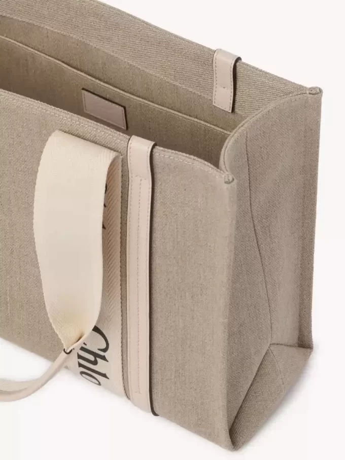 Sac cabas Woody en lin Sac cabas Woody en lin