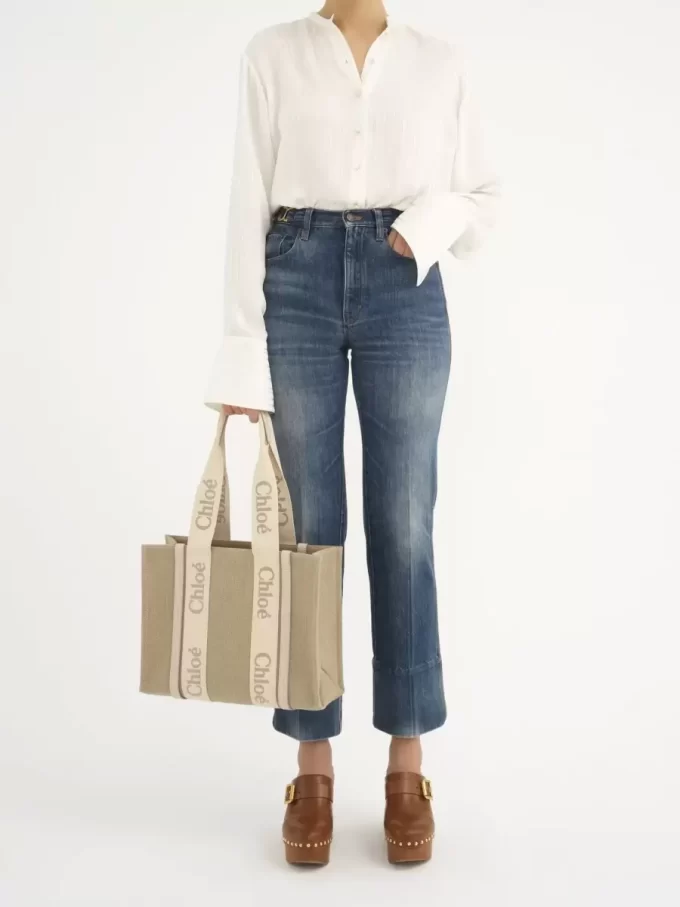 Sac cabas Woody en lin
