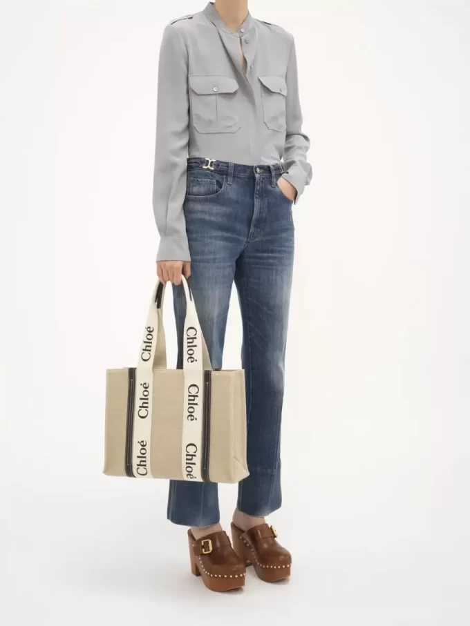 Sac cabas Woody en lin