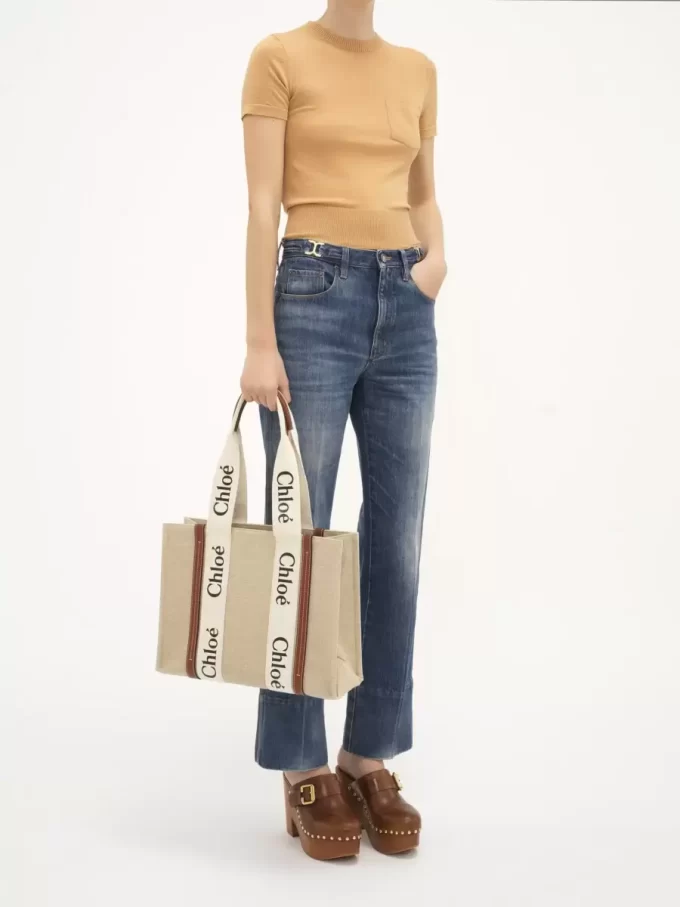 Sac cabas Woody en lin