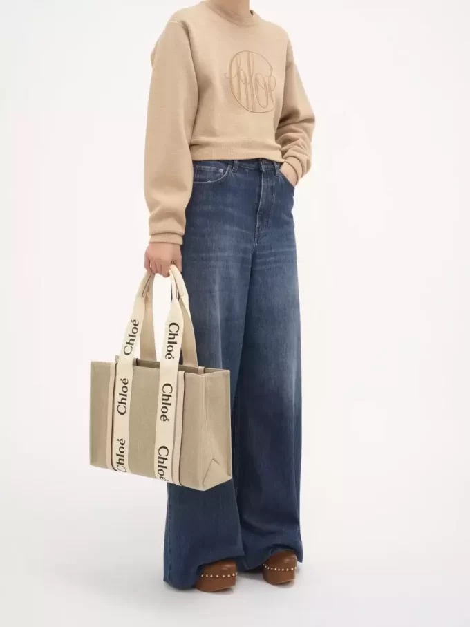Sac cabas Woody en lin Sac cabas Woody en lin