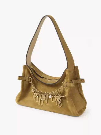 Sac hobo Chloé Charms en cuir suédé