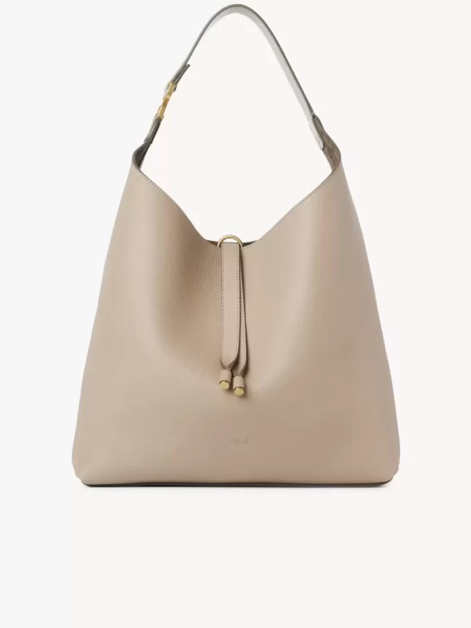 Sac hobo Marcie en cuir grainé