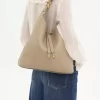 Sac hobo Marcie en cuir grainé