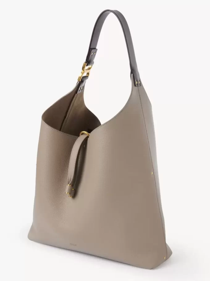 Sac hobo Marcie en cuir grainé