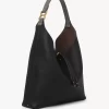 Sac hobo Marcie en cuir grainé