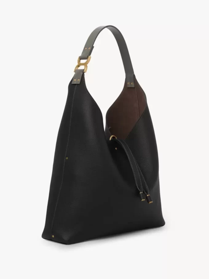 Sac hobo Marcie en cuir grainé