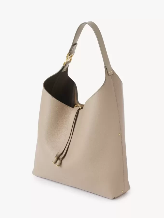 Sac hobo Marcie en cuir grainé