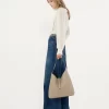 Sac hobo Marcie en cuir grainé