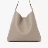 Sac hobo Marcie en cuir grainé