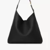 Sac hobo Marcie en cuir grainé