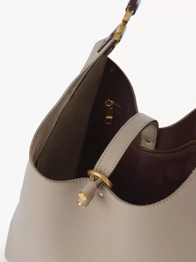 Sac hobo Marcie en cuir grainé