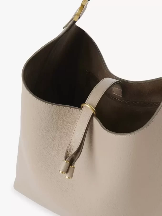Sac hobo Marcie en cuir grainé