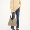Sac hobo Marcie en cuir grainé