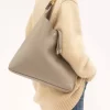 Sac hobo Marcie en cuir grainé