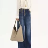 Sac hobo Marcie en cuir grainé