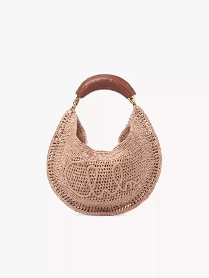 Sac hobo Summer Banana en raphia Sac hobo Summer Banana en raphia