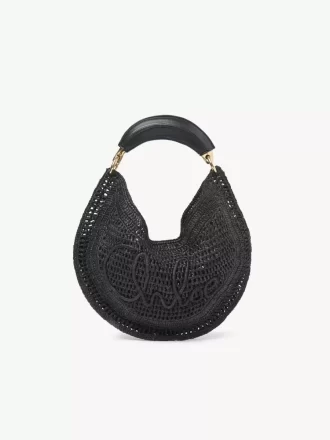 Sac hobo Summer Banana en raphia