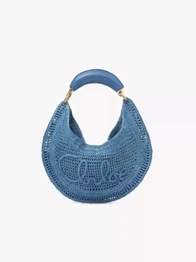 Sac hobo Summer Banana en raphia Sac hobo Summer Banana en raphia
