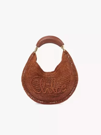 Sac hobo Summer Banana en raphia