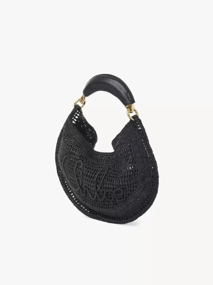 Sac hobo Summer Banana en raphia Sac hobo Summer Banana en raphia